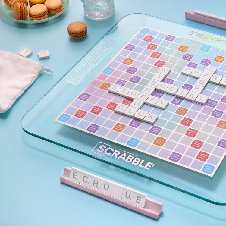 Scrabble Aura Glass Edition - FAO Schwarz