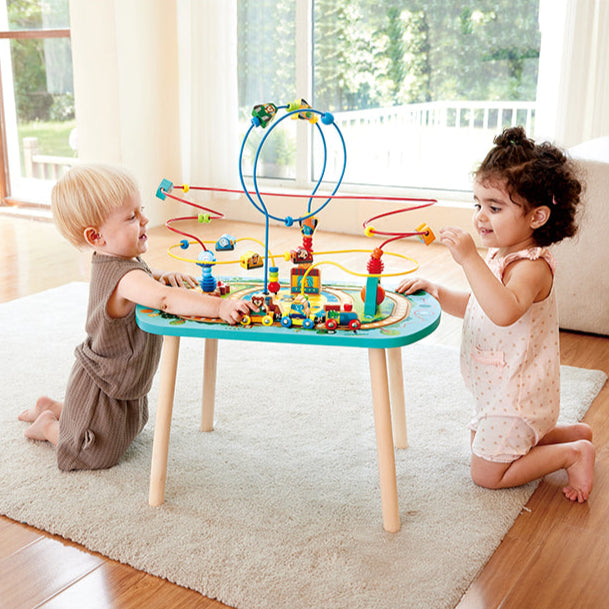 Twisting Railway Maze Table - FAO Schwarz