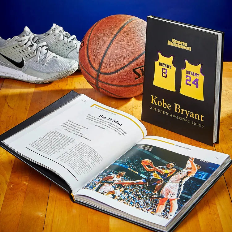 Sports Illustrated Kobe Bryant: A Tribute to a Basketball Legend Leather Bound Book - FAO Schwarz