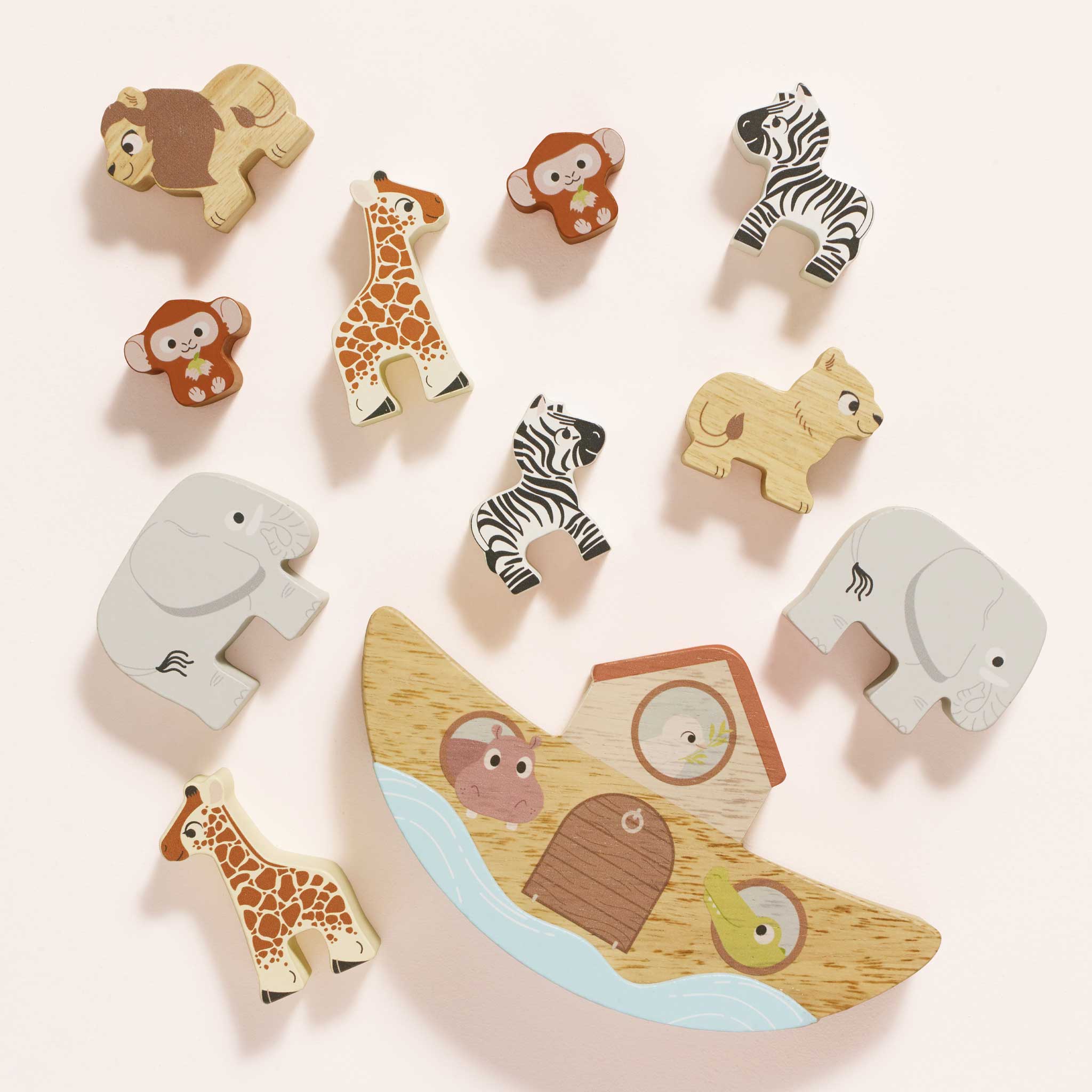 Noah’s Balancing Ark Animal Stacker - FAO Schwarz