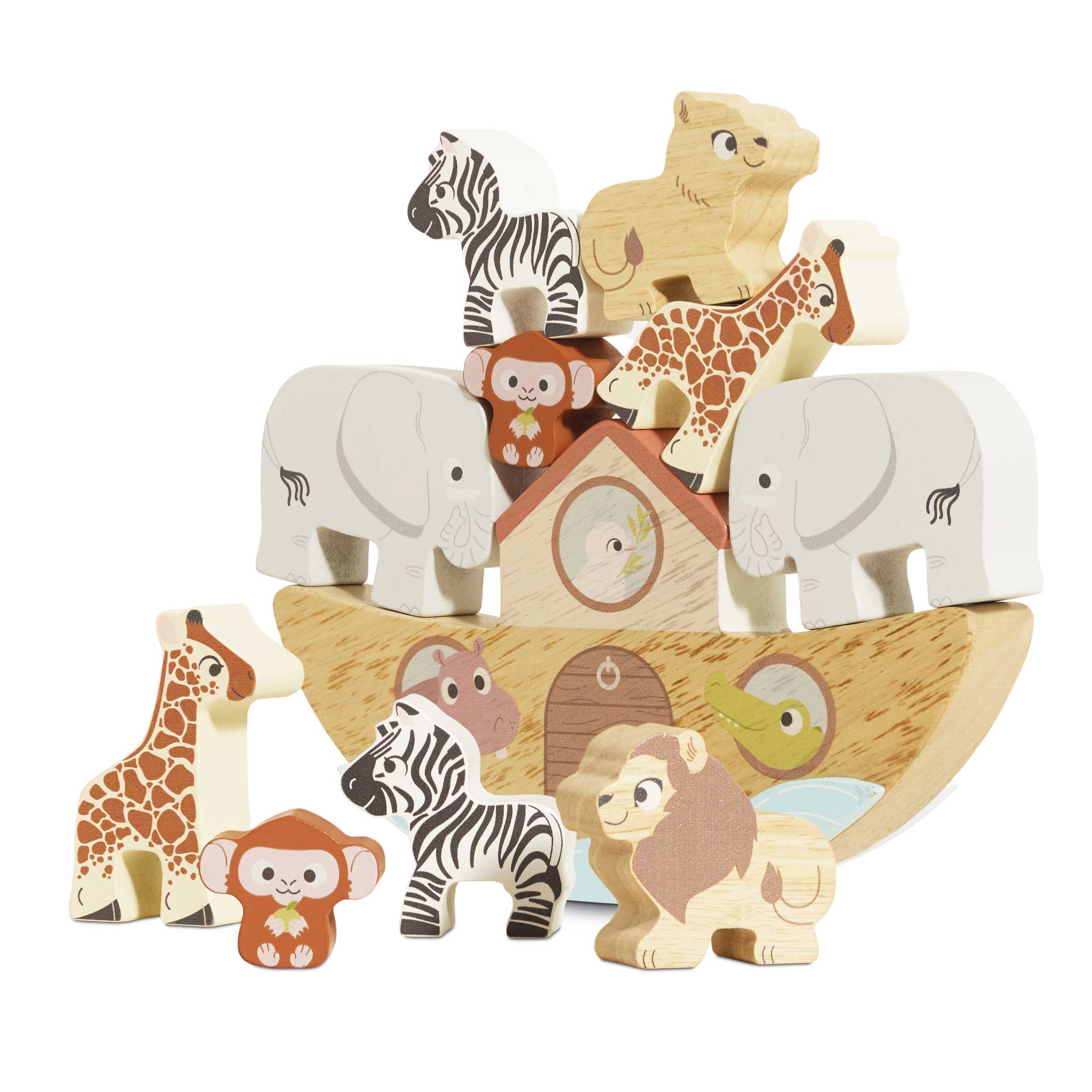 Noah’s Balancing Ark Animal Stacker - FAO Schwarz