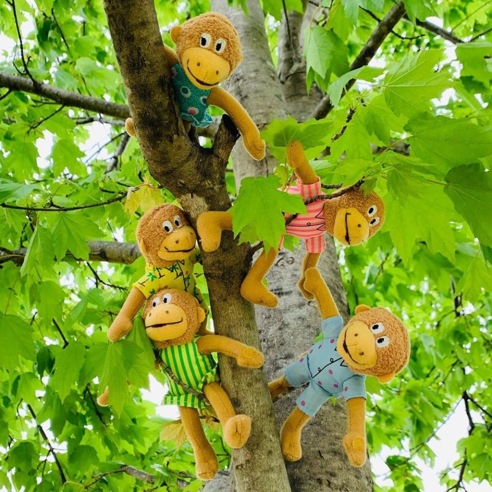 Five Little Monkeys Finger Puppet Playset - FAO Schwarz