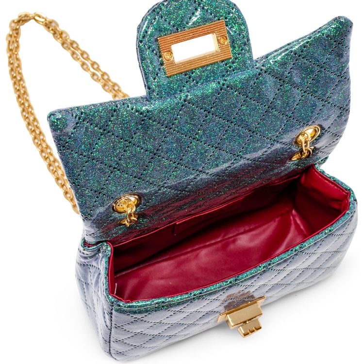 Classic Quilted Sparkle Mini Purse - FAO Schwarz