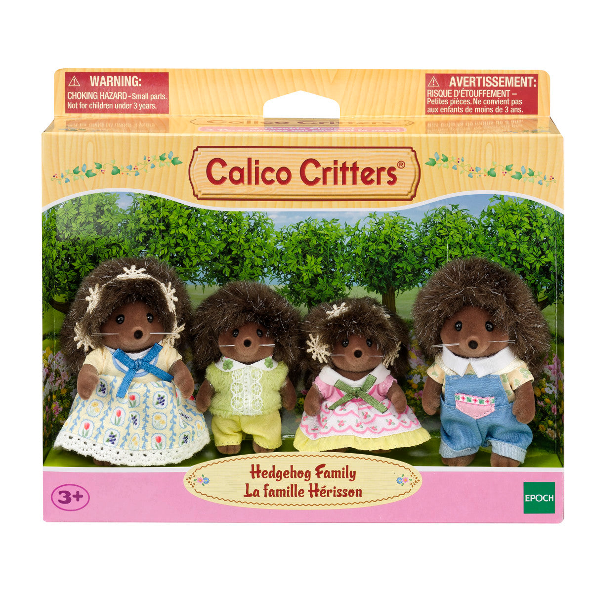 Calico Critters Hedgehog Family Collectible Doll Figures - FAO Schwarz