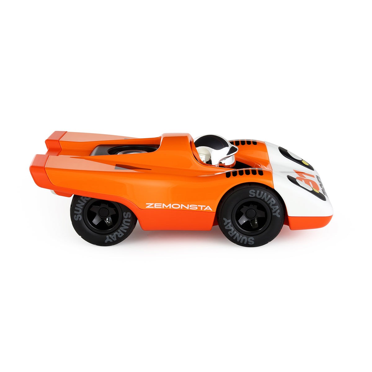 Mini Zemonsta Egon Toy Car – Orange - FAO Schwarz