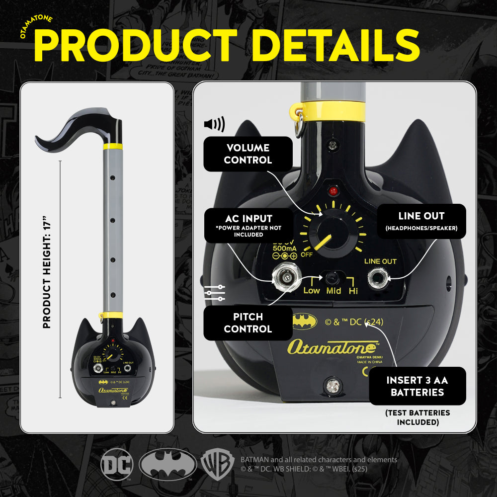 Otamatone Deluxe Series 1 – DC Comics Batman - FAO Schwarz