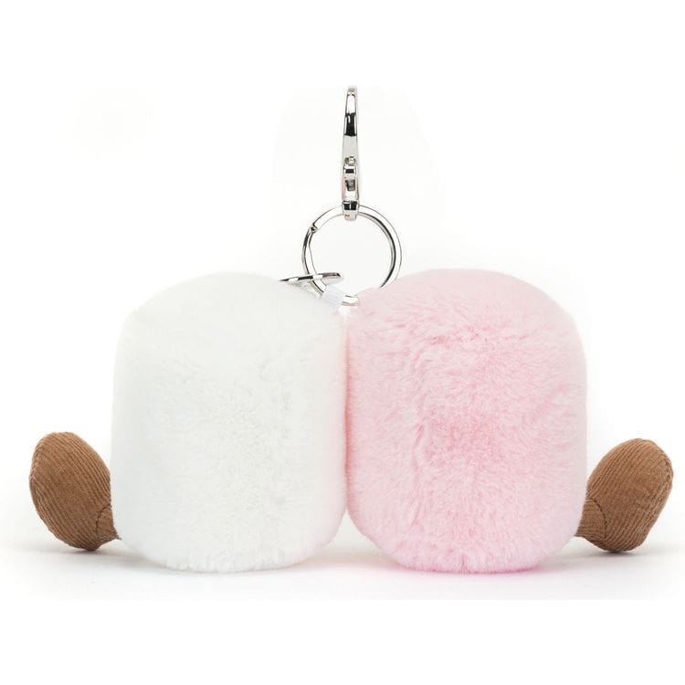 Amuseables Pair of Marshmallows Bag Charm - FAO Schwarz