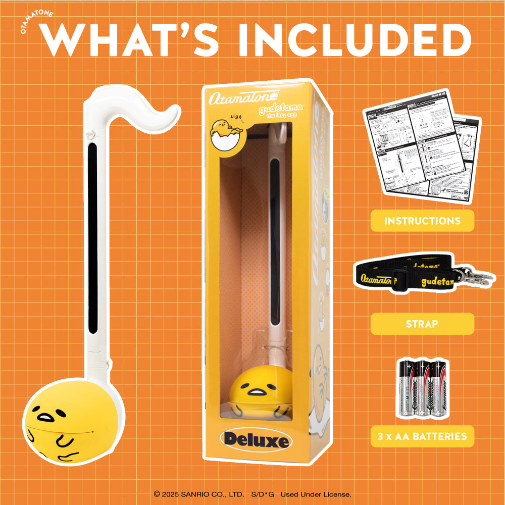 Otamatone Deluxe – Gudetama - FAO Schwarz
