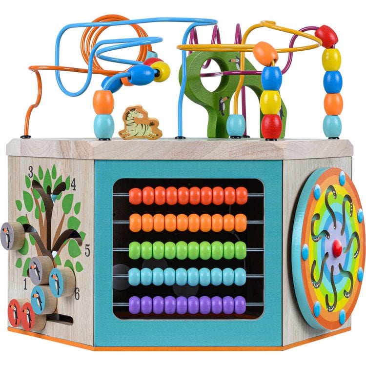 Preschool Play Lab 7-in-1 Large Activity Station - FAO Schwarz