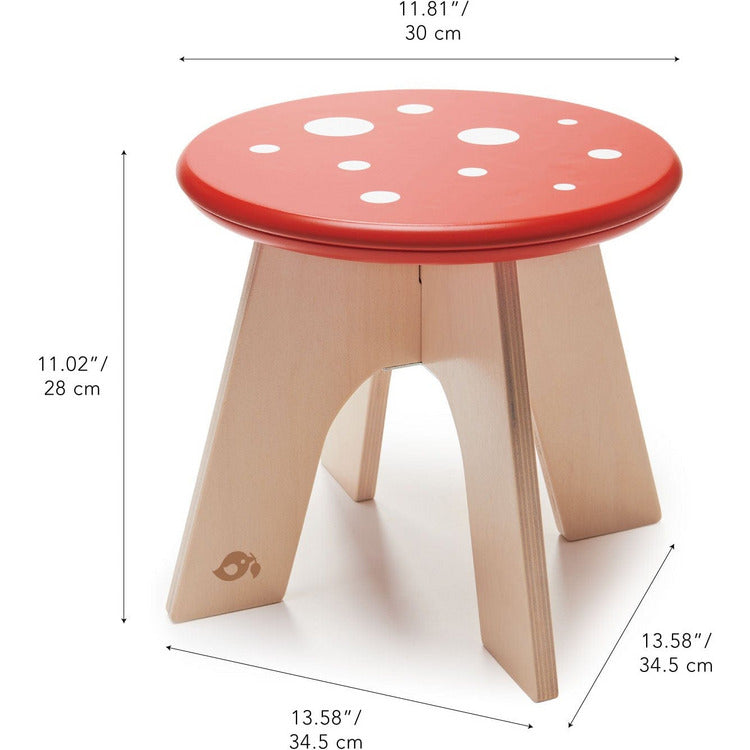 Wooden Toad Stool - FAO Schwarz