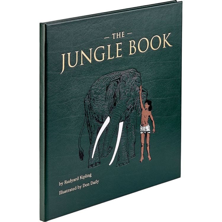 “The Jungle Book” in Green Bonded Leather - FAO Schwarz