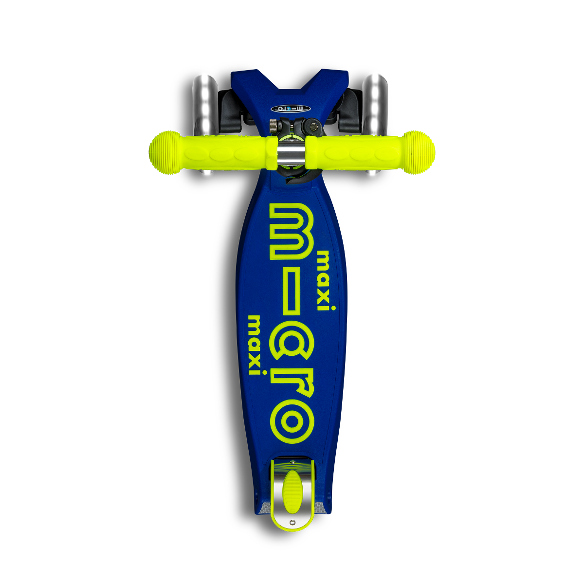 Maxi Deluxe Foldable LED Scooter – Neon Canary Yellow - FAO Schwarz