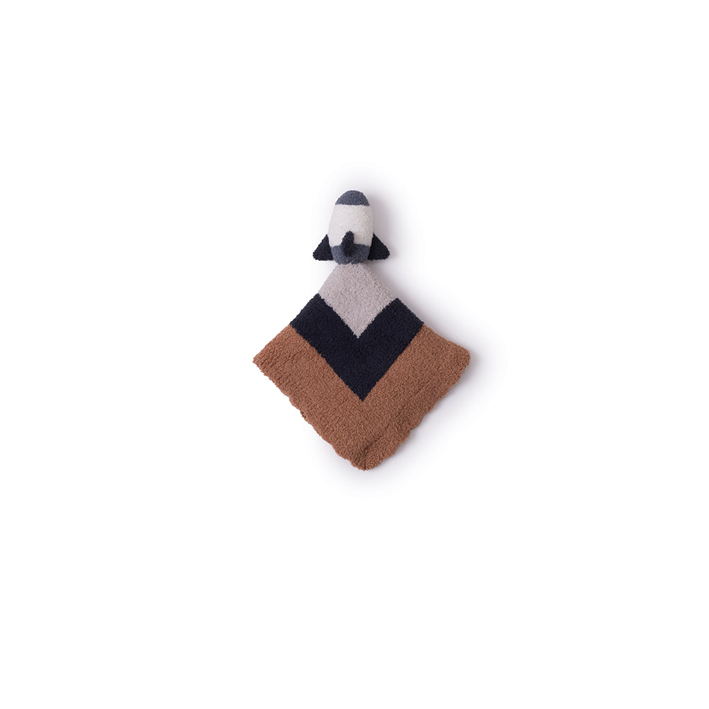 CozyChic Baby Space Ship Lovey – Stone Multi - FAO Schwarz