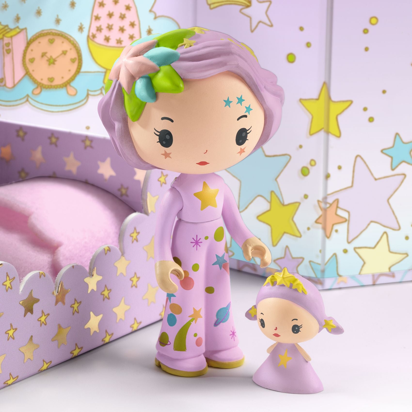 Tinyly Violet Tinyroom with Figurines - FAO Schwarz