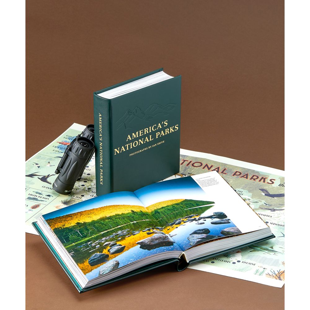 America’s National Parks Book Leather Edition - FAO Schwarz