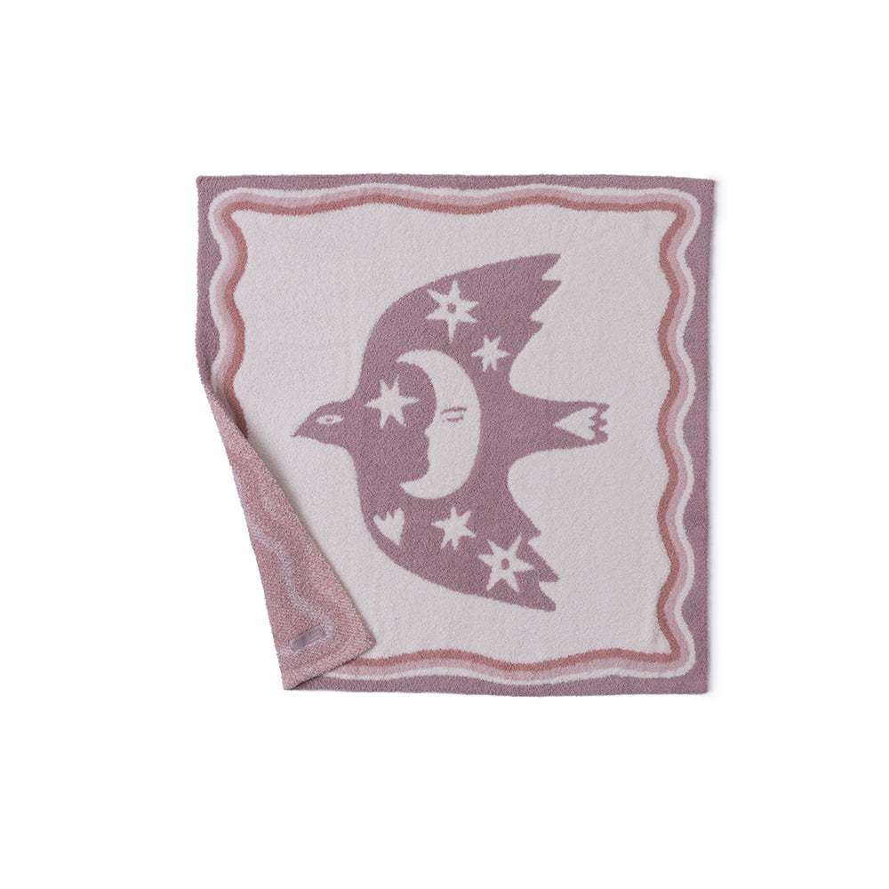 CozyChic Desert Bird Receiving Blanket – Teaberry Multi - FAO Schwarz
