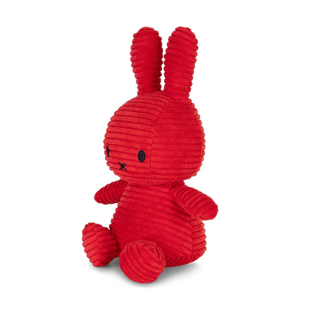 Miffy ECO 9″ Limited Edition Corduroy Plush – Red - FAO Schwarz