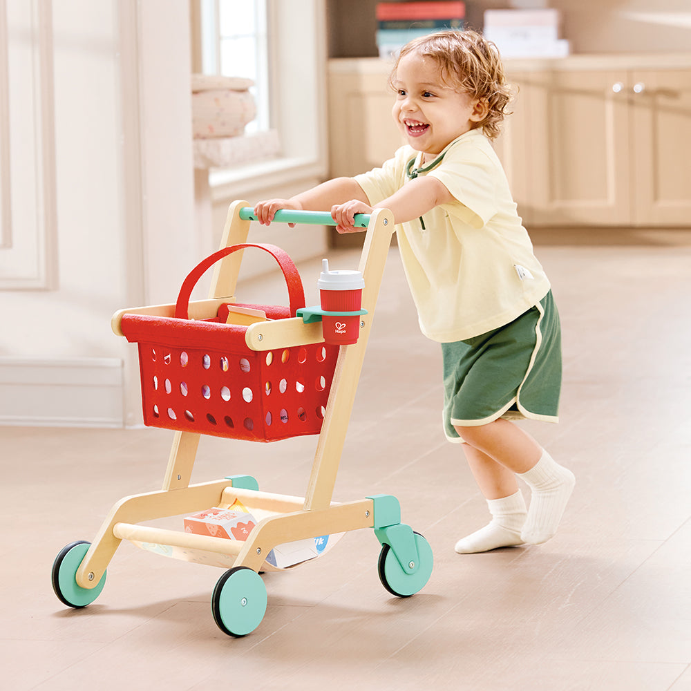 Little Shopper’s Shopping Cart with Basket - FAO Schwarz
