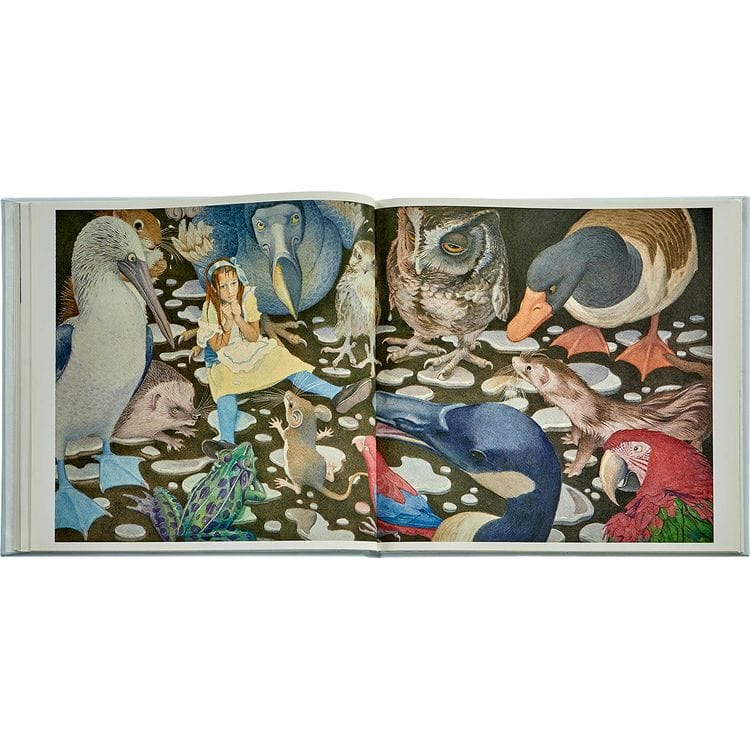 “Alice’s Adventures in Wonderland” Book in Ice Bonded Leather - FAO Schwarz