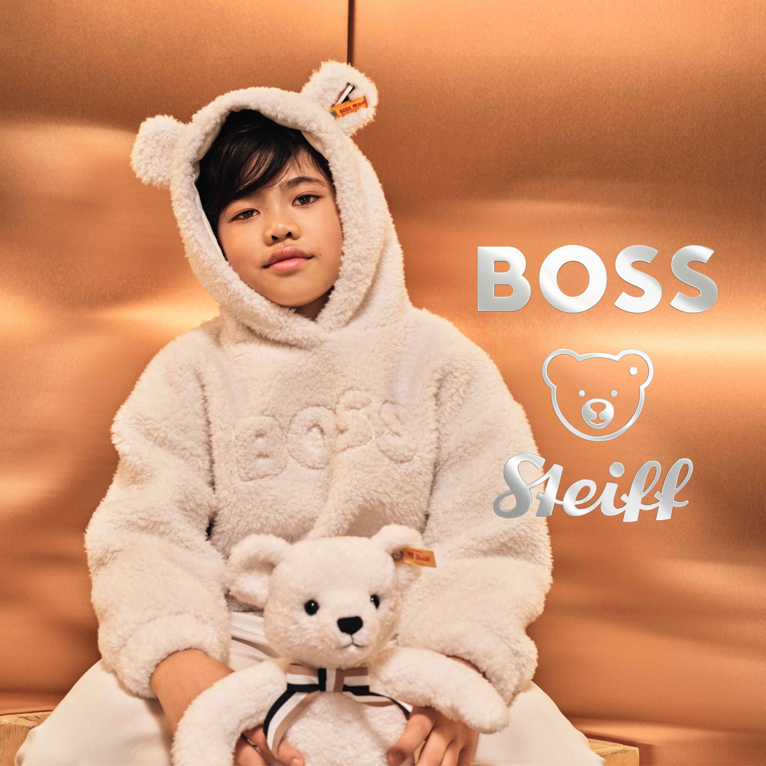 BOSS x Steiff Holly Teddy Bear - FAO Schwarz