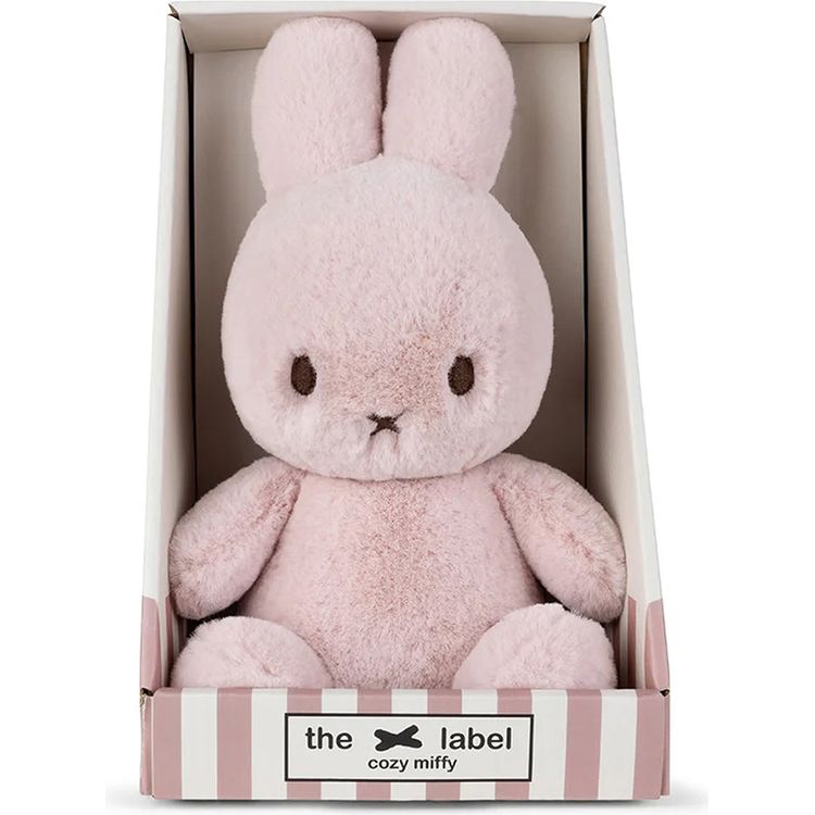 Cozy 9″ Miffy Plush in Giftbox – Soft Pink - FAO Schwarz