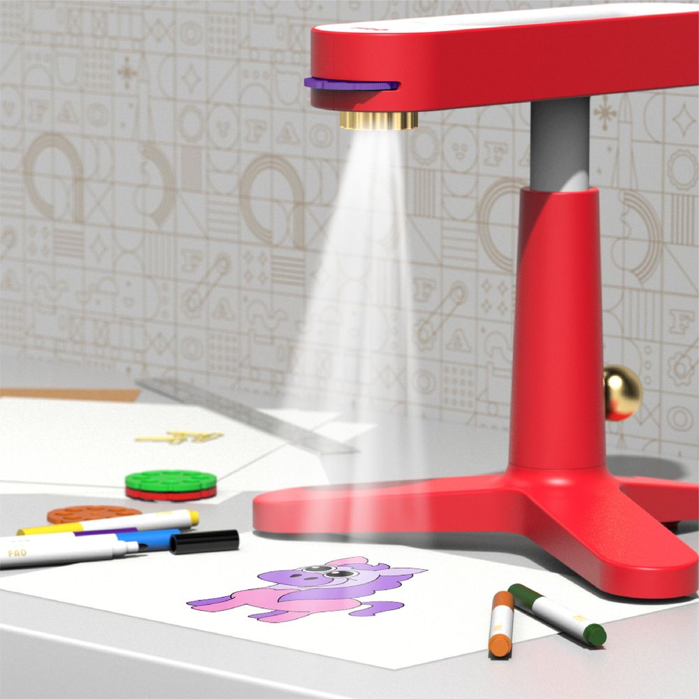 Art Tracing Projector 34-Piece Set - FAO Schwarz