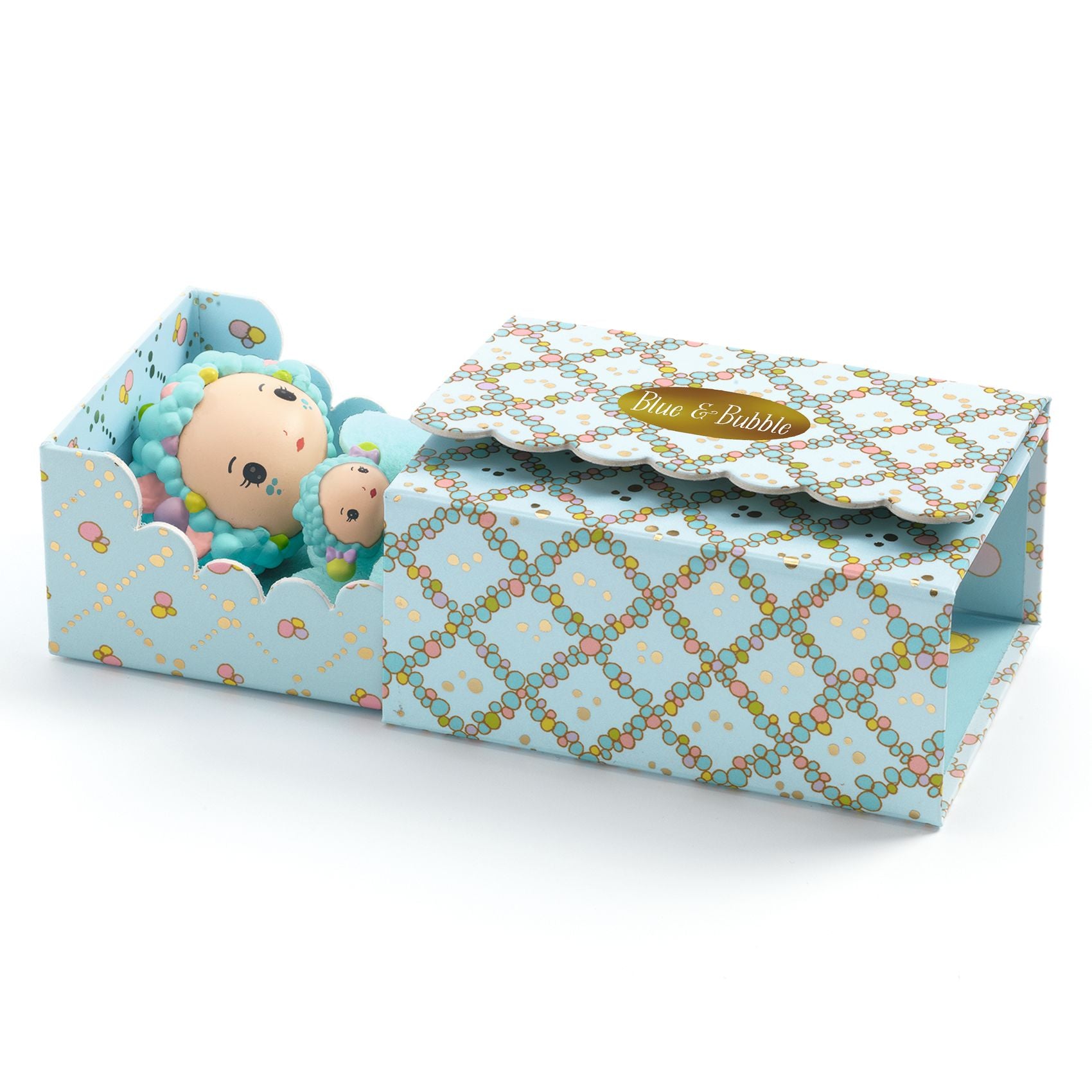 Tinyly Blue Tinyroom with Figurines - FAO Schwarz