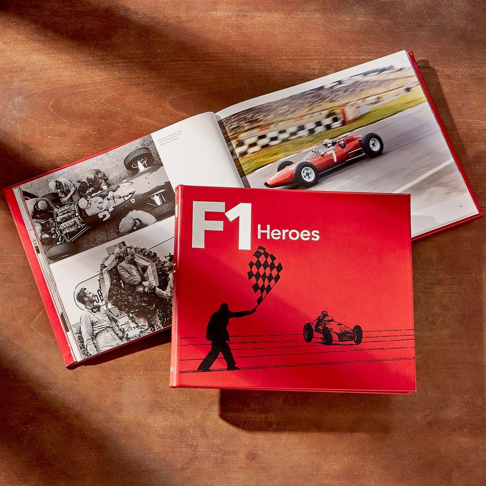F1 Heroes Book Leather Edition - FAO Schwarz