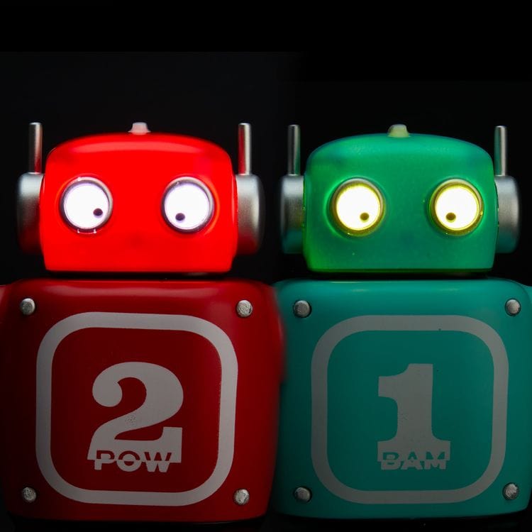 Robot Knockout RC Boxing Set - FAO Schwarz