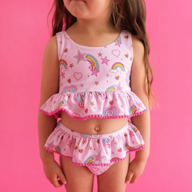 Barbie Star Power – Ruffled Two Piece Tankini Set - FAO Schwarz