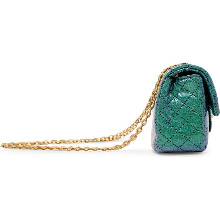 Classic Quilted Sparkle Mini Purse - FAO Schwarz