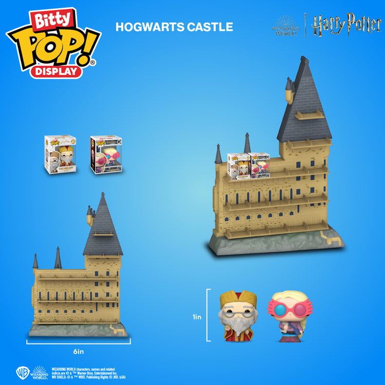 Harry Potter Bitty Pop! Display Hogwarts Castle - FAO Schwarz