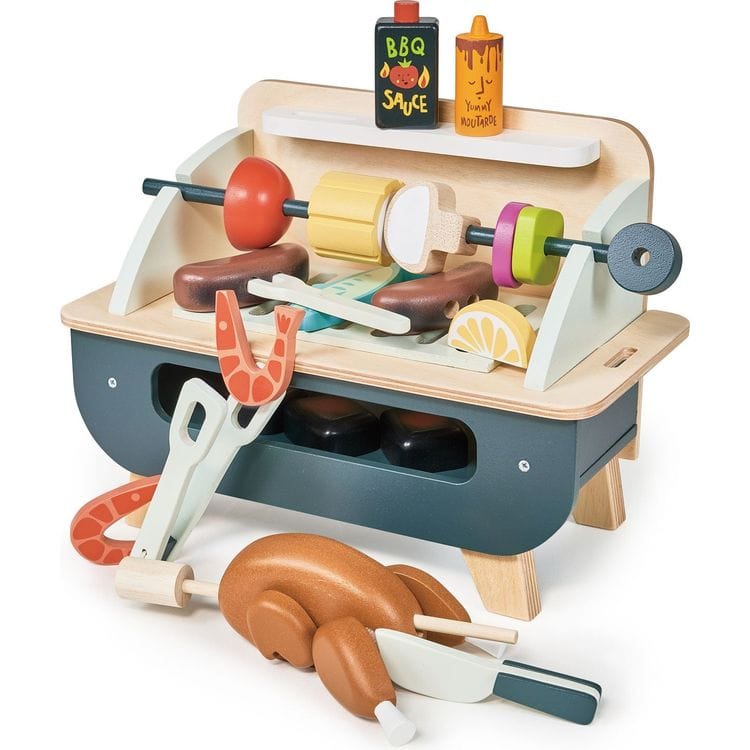 Wooden Barbeque Play Set - FAO Schwarz
