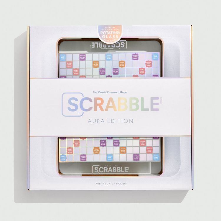Scrabble Aura Glass Edition - FAO Schwarz