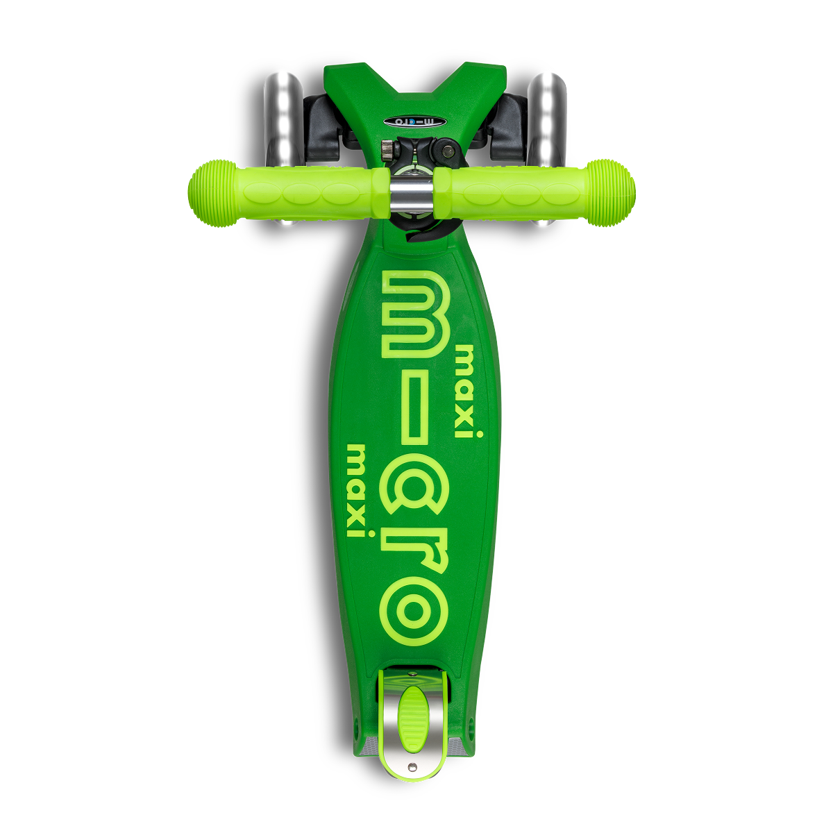 Maxi Deluxe Foldable LED Neon Scooter – Parrot Green - FAO Schwarz