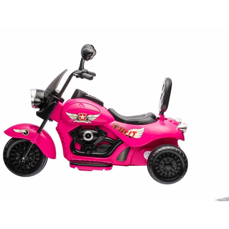 12V Kids Cruiser 1-Seater Motorcycle – Pink - FAO Schwarz