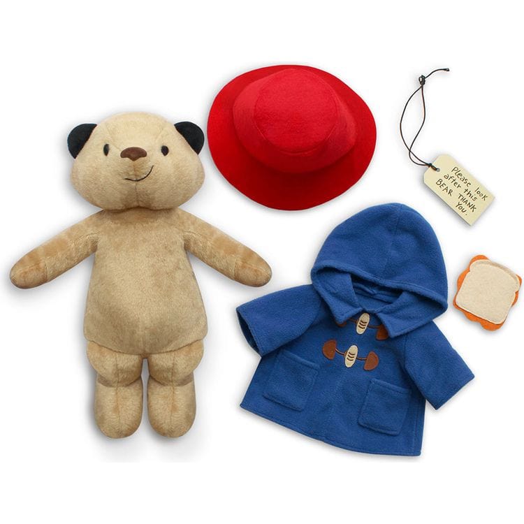 YOTTOY Classic Seated Paddington Bear 12″ Soft Toy - FAO Schwarz