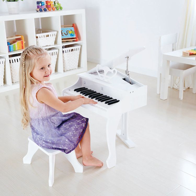 Deluxe Grand Piano – White - FAO Schwarz