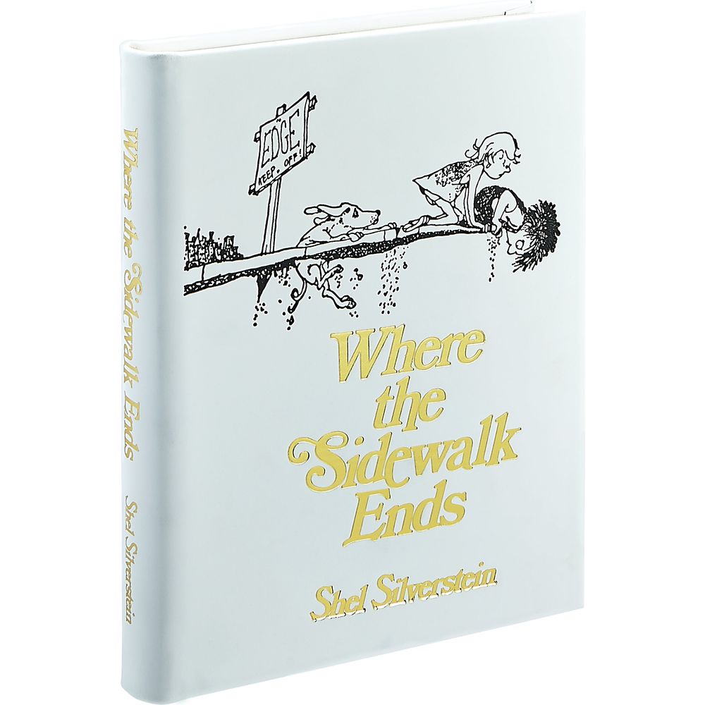 Where the Sidewalk Ends Book Leather Edition - FAO Schwarz