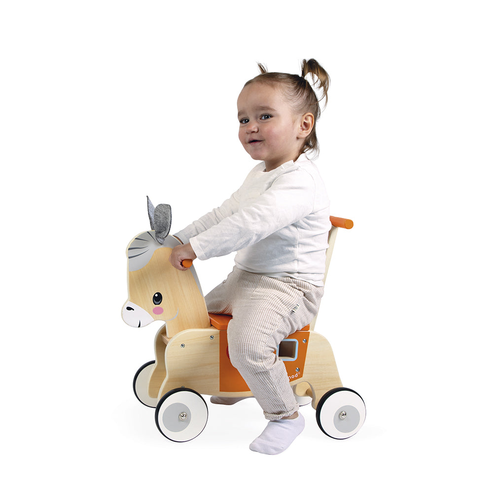 Farm Ride-On Donkey with Shape Sorter - FAO Schwarz