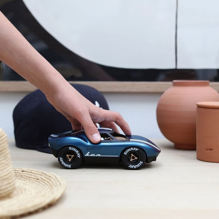 Ken Cash Toy Car – Blue - FAO Schwarz