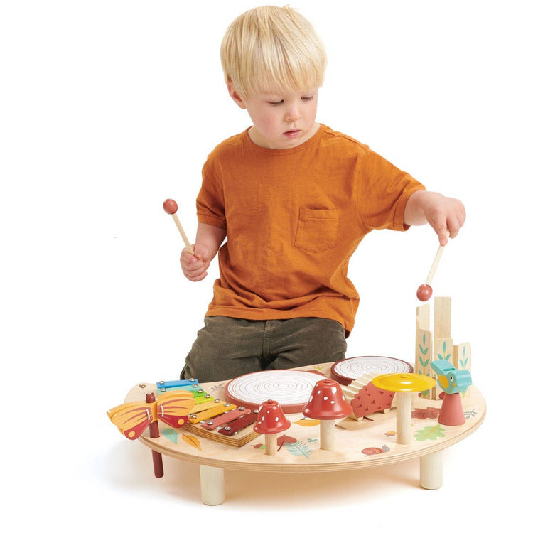 Wooden Musical Table Activity Toy - FAO Schwarz