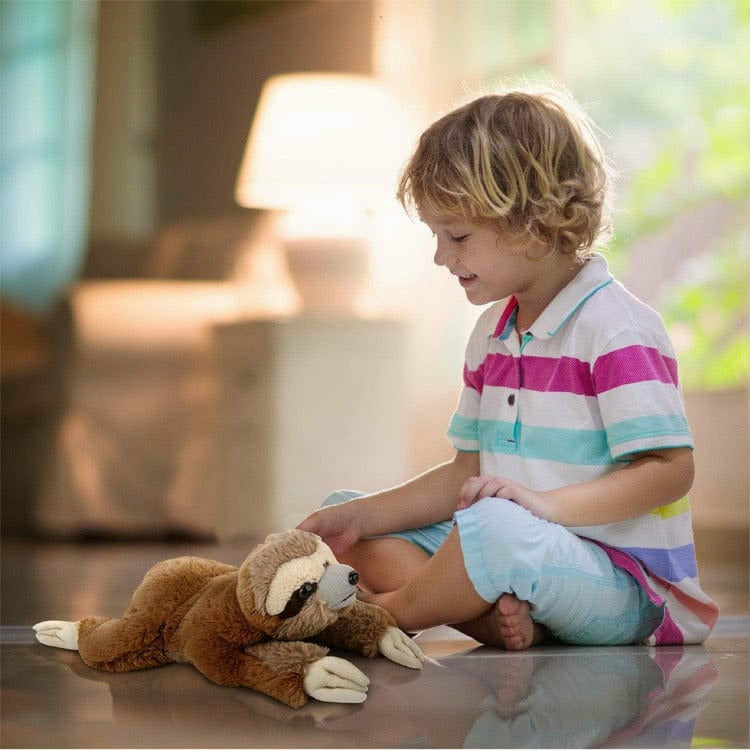 Adopt A Pets 15″ Plush Lying Baby Sloth - FAO Schwarz