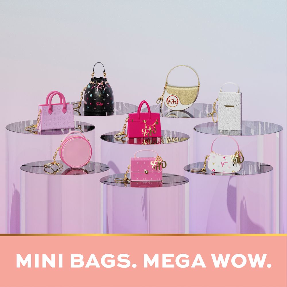 Noho Mini Shoulder Bag Charm - FAO Schwarz