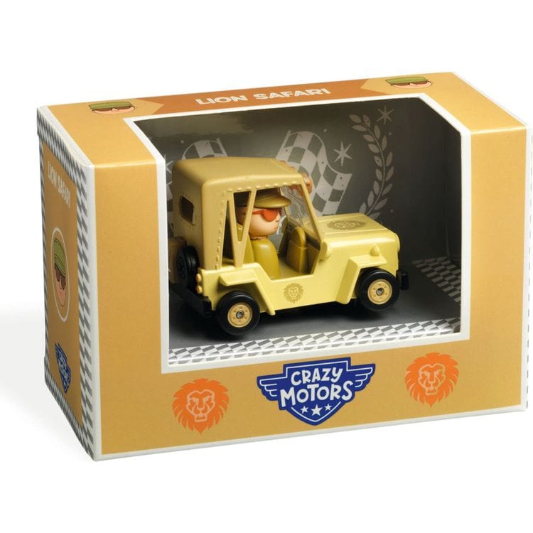 Lion Safari Crazy Motors Car Toy - FAO Schwarz