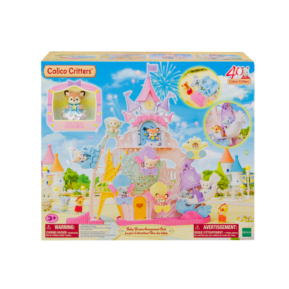 Calico Critters Baby Dream Amusement Park Playset - FAO Schwarz