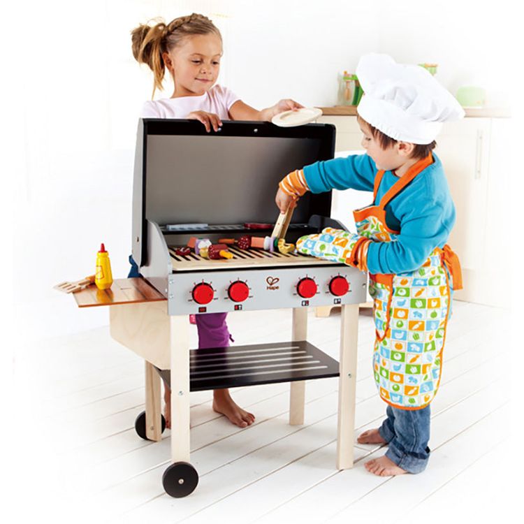 Gourmet Pretend Play Grill with Food Accessories - FAO Schwarz