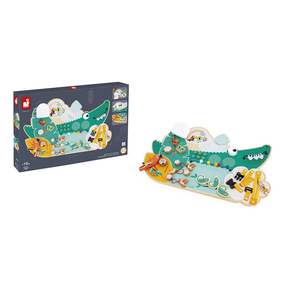 Tropik Crocodile Multi-Activity Busy Board - FAO Schwarz