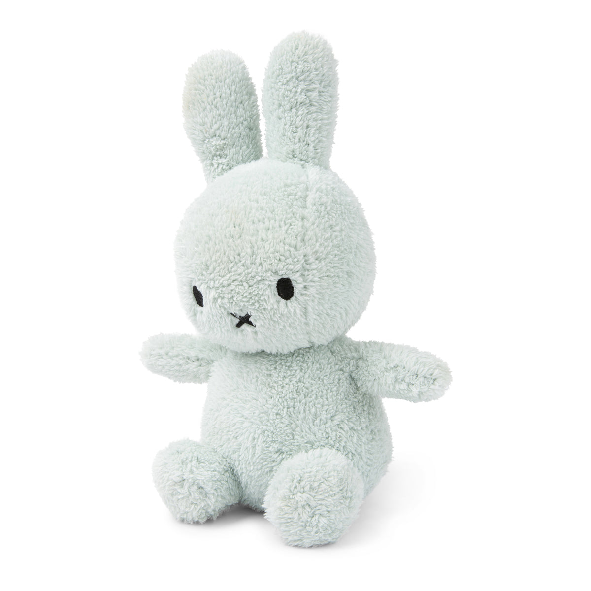 Miffy Terry Plush Soft Green – 9″ - FAO Schwarz