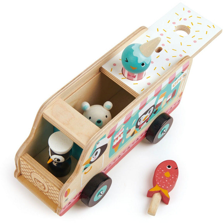 Wooden Penguin’s Gelato Van - FAO Schwarz